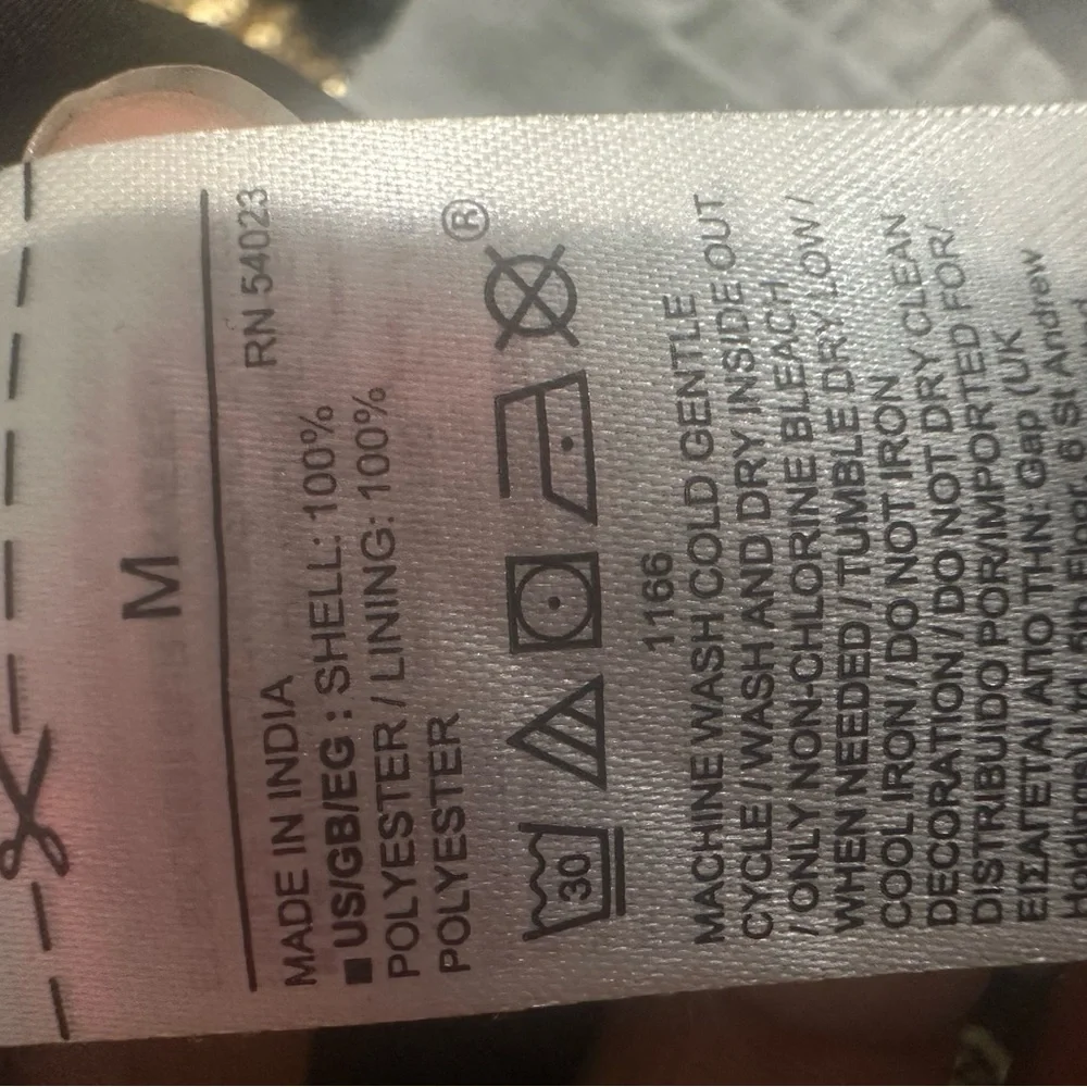 GAP Gold and Black Sequin dress- medium - PRELOVED - Picture 7 of 7